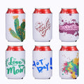 Sublimation Blanks Can Coolers Collapsible Insulated Reusable Soda Cover Drink Coolies Beer Sleeves for DIY Weddings