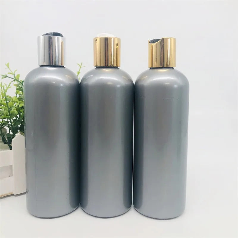 New Plastic Shampoo Conditioner 300ml 400ml Lotion Bottle with Disc Cap for Shampoo and Lotion
