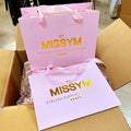 Wholesale Custom Christmas Gift Bags with logo Shopping Bag Hard Paper Bag