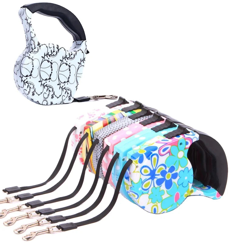 New Factory Price Custom Printing Automatic Retractable Dog Leash