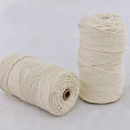 Factory Wholesale Single Strand Twist 3mm Macrame  100% Cotton Cord