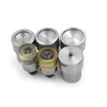 15mm Snap Button Dies Metal Hand Press Machine Button Install Molds Top Cover 17/20 mm Diameter Leather Rivets Tools