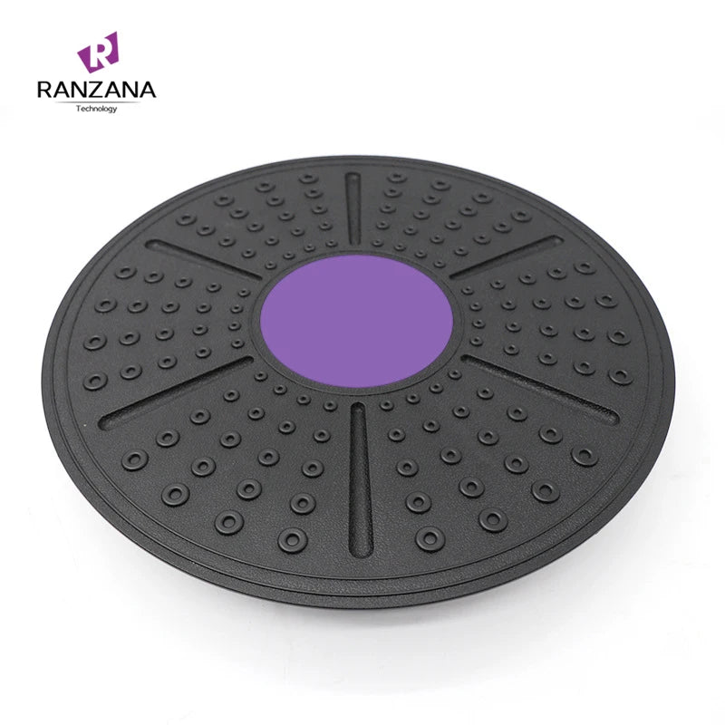 Yoga Balance Board Custom Fitness 360 Degree Rotation Massage Stability Disc Round Plates Board Gym Waist Twisting Exerciser