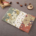 Mini Pocket Student Stationery Diary Portable Mini Flower Print Journal Notepad 2830