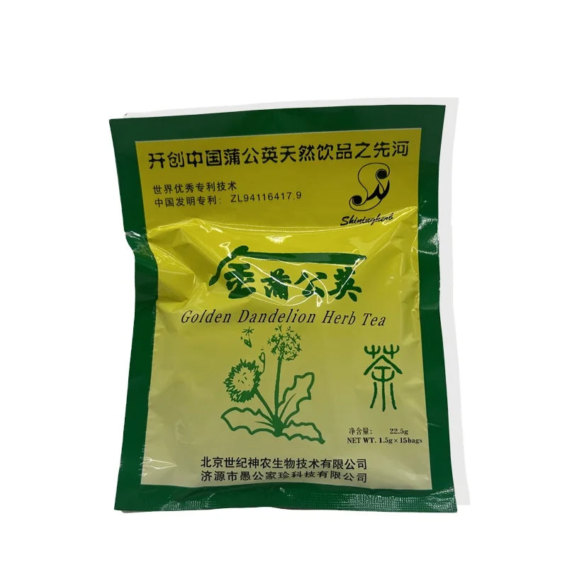 SN ISO9001 Certified Golden Dandelion Tea High Quality Ready Mix Herbal Detox Immunity Enhancing Health Tea Bag