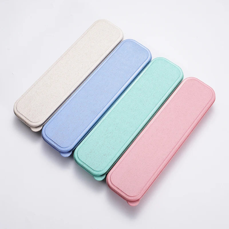Multi-function Storage Box Portable Tableware Dinnerware Cutlery Storage Box Case