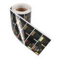 Thermal Eco-Friendly Waterproof Custom Sticker Labels Roll for Perfume Lipstick Bottles Self Adhesive Security Packaging