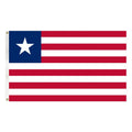 3X5FT Vivid Color and UV Fade Resistant All Different Countries Professional Flag Factory Liberia Flag