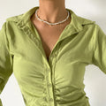 Trendy Full Rhinestone Beaded Silver Heart Necklace Good Quality Collar Necklace for Women