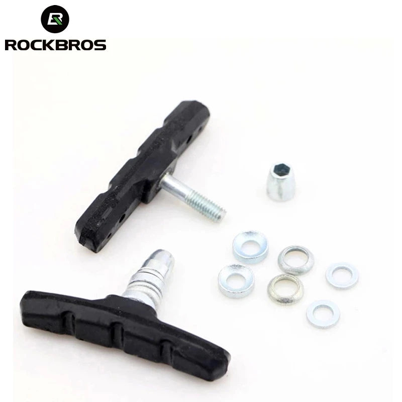 ROCKBROS Bicycle Brake Pad MTB Mountain Bike Parts Bicycle Brake Rubber Pad Bicycle Accessories