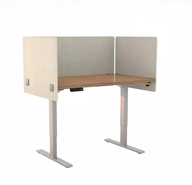 Eco-friendly PET Felt Acoustic Desk Divider Sound Absorbing Privacy Panel for Office Workstation