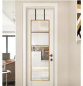 Wholesale New Style Modern  Polystyrene Rectangle Bedroom Decorative Hanging Over Back Door Mirror Espejo Spiegel Miroir