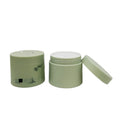 150g Empty Matte Green Cosmetic Face Body Lotion Double Organic Sugarcane Green Wall Frosted pp Plastic Cream Jar