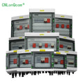 CNLonQcom DC 500 1000V PV Combiner Box 1/2/3/4/5/6 in 1/2/3/4/5/6/ OUT 1/2/3/4/5/6 Strings IP65 for Solar Energy Systems