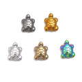 High Fashion 13x17mm Mix Colors Hematite Turtle Pendant for Jewelry Making
