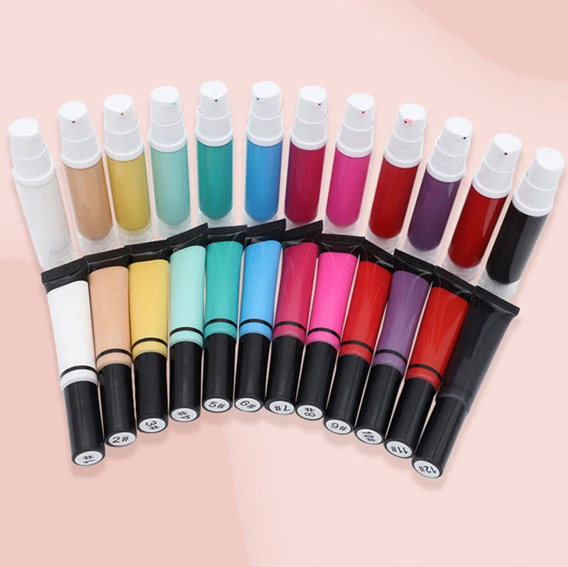 High Pigment Cream Eyeshadow Primer Vegan Waterproof Eye Primer Concealer with Shimmer Finish Eyeshadow Primer Base