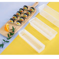3Pcs a Set Sushi Mold Triangle Rice Ball Mould Food Grade Plastic Kitchen Supplies Sushi Tools 20.8*4*3.8cm