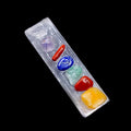 HUIYING Good Supply Rectangle Shape Chakra stones Plaster Healing Stick Pendant jewelry making