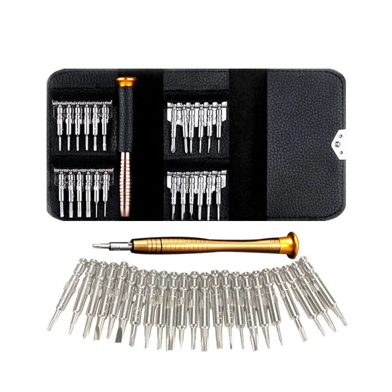 25 in 1 Repair Tools Screwdriver Bit Set Torx Magnetic Precision Screwdriver Set Kit Repair Bag