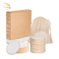 8cm Rounds Face Cosmetics Removal Pads Laundry Bag Box Set Reusable Women Cleaning Makeup Pads