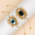 Go2boho New Arrival the Eyes of Evil Bracelet Bohemia Jewelry MGB Beads Adjustable Bracelets for Women and Men