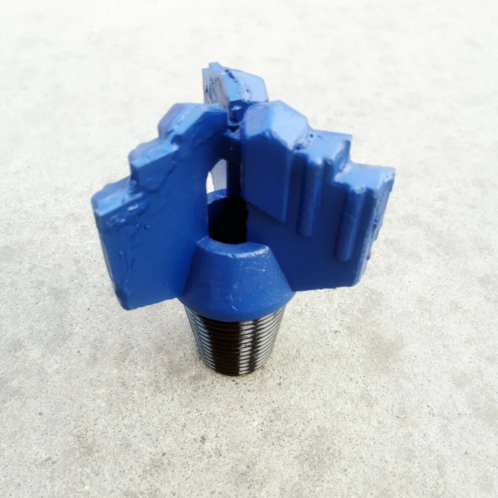 CS Drill Carbon Steel 76mm 3-inch 3-wing Water Well Drill Bit Drilling Tools
