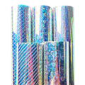 Thickness 0.5MM Waterproof Blue Laser Pattern TPU for Making Phone case and Makeup Bag and coaster TPU Film