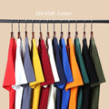Men Plain Tees Normal Fit Cotton Fashion 260GSM Heavy Custom LOGO Material Men Plus Size Top Short Sleeve Wholesale T Sshirts
