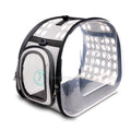 Luxury Large Single Shoulder Mesh Pet Carrier Portable Breathable Transparent Travel Outdoor Bag Printed for Cat Dog Carrying