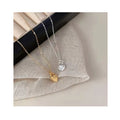 925 Sterling Silver Luxury Single Cubic Zircon Lovely Heart Shape Pendant Necklaces Girls Fine Jewelry