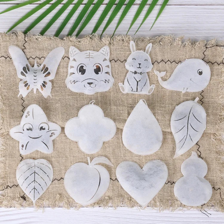 Wholesale Biodegradable Shaped Organic Tea Bags with Strings