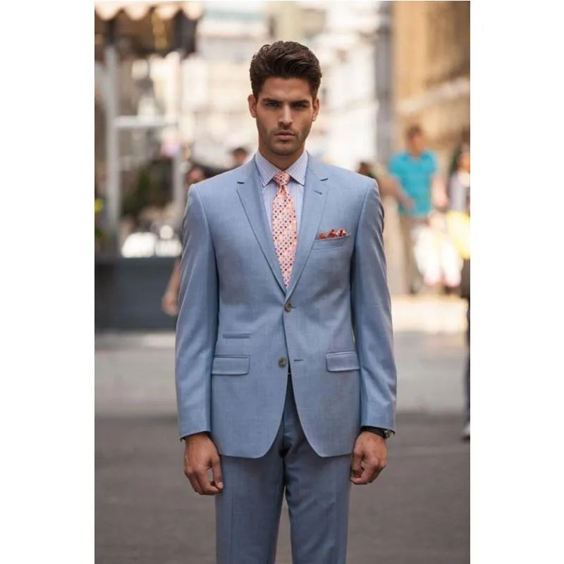 2025 Men Suits New Arrival Formal Office Business Single Breasted Wedding Tuxedos Casual blazer for Man Sets (Jacket+Pants)