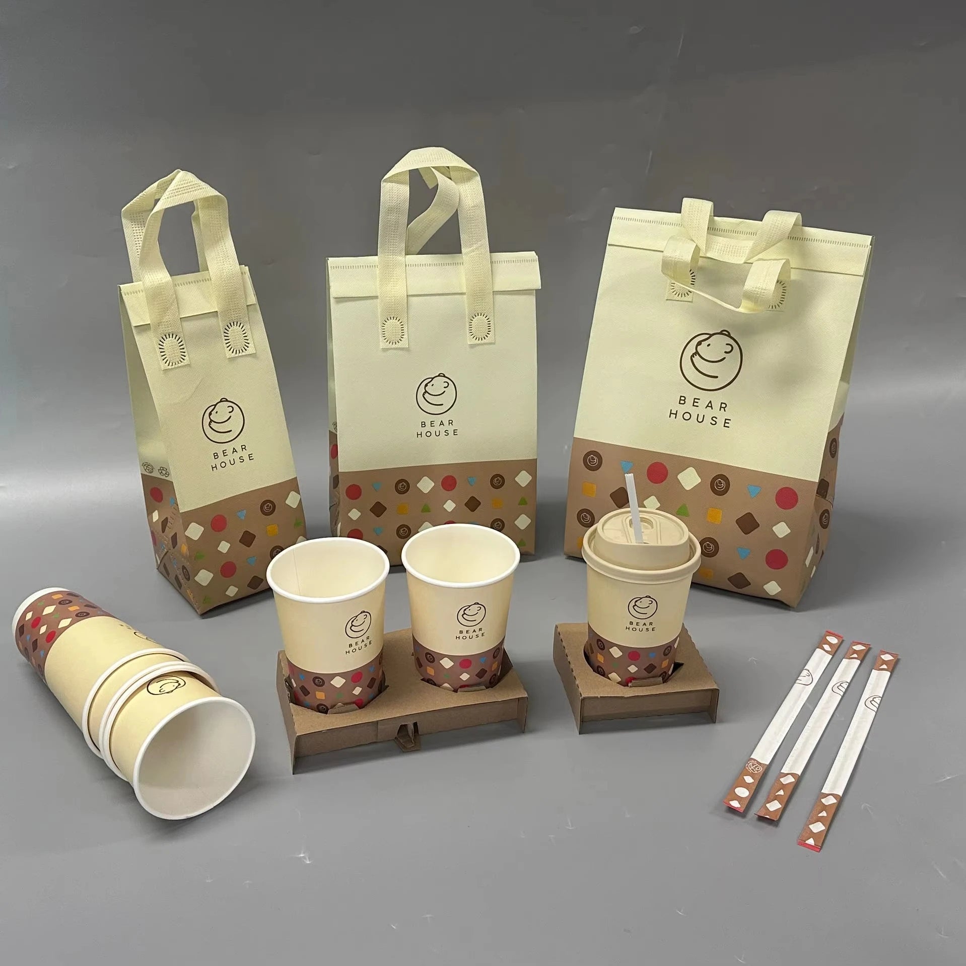 Take Away Ecofriendly Custom China Price Disposable 4oz-16oz for Hot Cold Drinks Double and Single Paper Cup Wholesale with Lids
