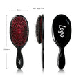 Masterlee Factory Price Custom logo Boar Bristle Wig Brush for Hair Extensions MegaBDM
