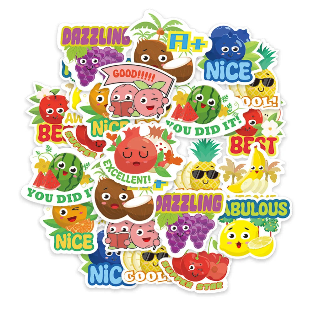 Different Adhesive Encouraging Scented Sticker Fragrance  Reward Scratch and Sniff Stickers
