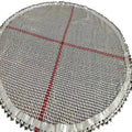 Indoor Trampoline Professional Jumping Mat 3.54m Diameter 9mm Width Stripe Creamy White Yellow Polyester/Nylon Durable 10-15ft
