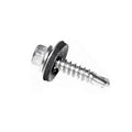 DIN7504K 3 Point Tail Hex Head Self Drilling Screws with EPDM Washer