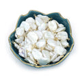 Huiying Gold Head Pave Charm Baroque Freshwater Pearl Pendants Necklace Healing Crystals Stone jewelry