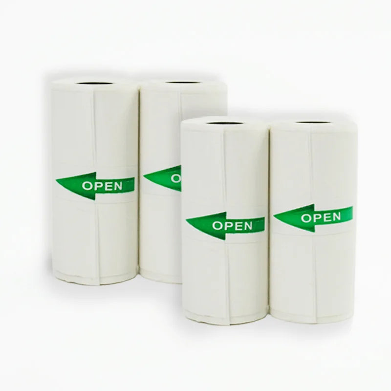 Juncheng Brand Wholesale Factory 57x25mm Single Layer Self-Adhesive Thermal Printing Stickers Mini Printer Cash Register Paper