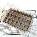 Food Grade Nordic Custom Carbon Steel Removable 18 Cavity Big Baking Non Stick Bread Brownies Cake Pan