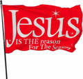 Cheap 3 X 5 Feet Jesus Is the Reason for the Season Flags Christmas Nativity Decoration Xmas Religious Banner