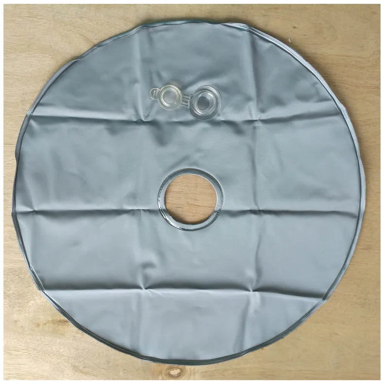 FEAMONT Outdoor  Beach Flag Water Filled Round PVC Weight Bag for Supporting Pole Base on Weight