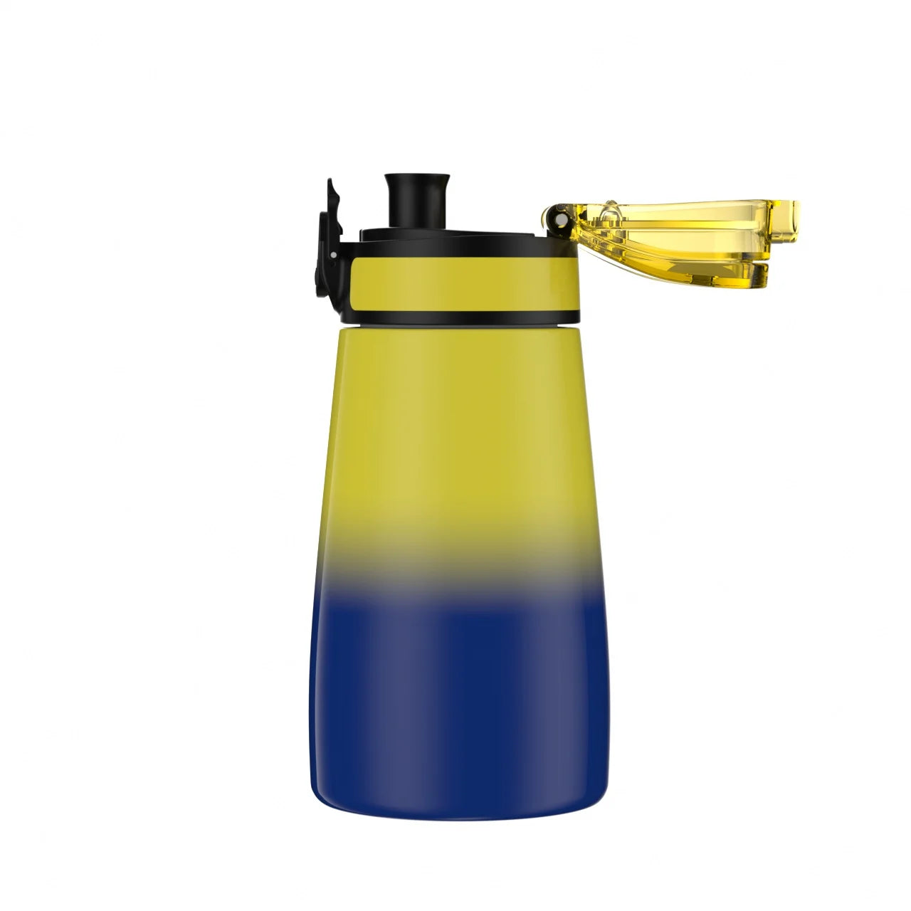 Custom American Style Stainless Steel Vacuum Thermos for Outdoor Travel Factory-Built Gradient Colors Powder-Coated Bounce Lid