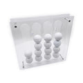 Acrylic Transparent Wall Mounted Golf Ball Display Case Stand Showcase Gift for Golfer Collectibles