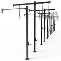 10 Channel Power Rack Station 3 in 1 Multi Gym with 5 Stack Jungle Gym Wall Mount Gym Rigs