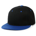 Custom Logo Snapback Hat Cap Hip Hop Style Flat Bill Blank Solid Color Adjustable Size Trucker Cap
