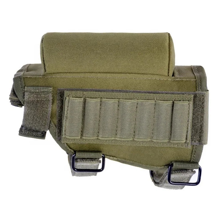 Hunting Equipment Cheek Rest Pouch Holder Bag Nylon Waterproof Tactical Buttstock