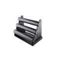 Black PU Leather Three-layer Black Leather Jewelry Display Shelf Ring Bracelet Watch