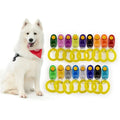 Upgraded Custom Dog Clicker Logo Ring Pet Dog Training Clicker Dog Training Sounder