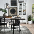 Modern Home Furniture 10pcs Dining Chair New Design Stainless Steel Rattan Cotton Rope Solid Wood Customizable Dining Room